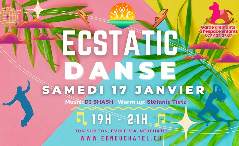 Ecstatic Dance Neuchâtel - 17 janvier 2026